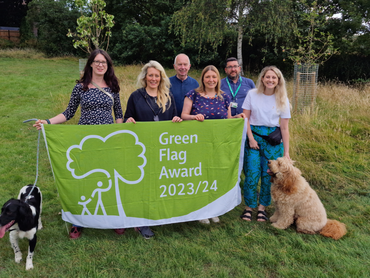 Green Flag for Poulter Park, Revesby Wood, St Helier + Middleton Open Spaces
