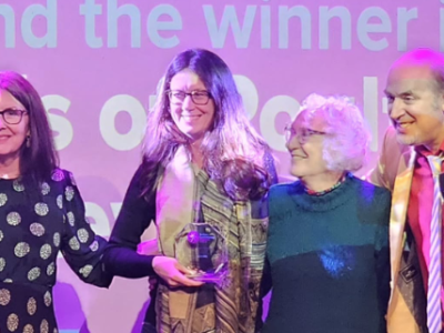 Winning the Environmental Champion&nbsp;Award